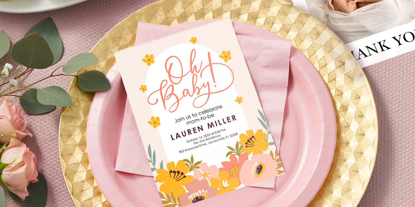 Sams club baby cheap shower invitations