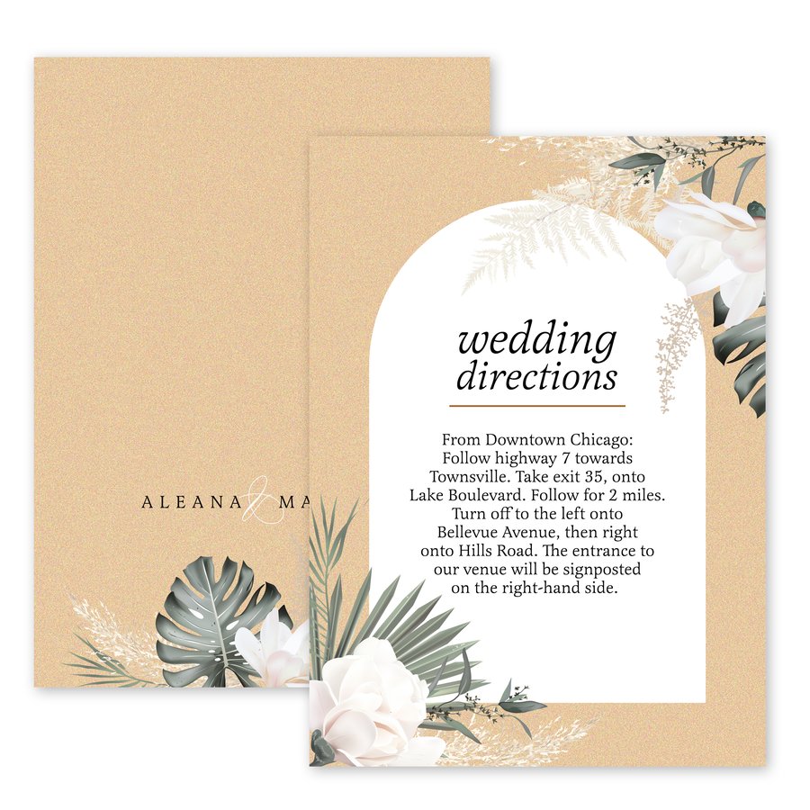 Boho Chic Enclosure Card | Product card
