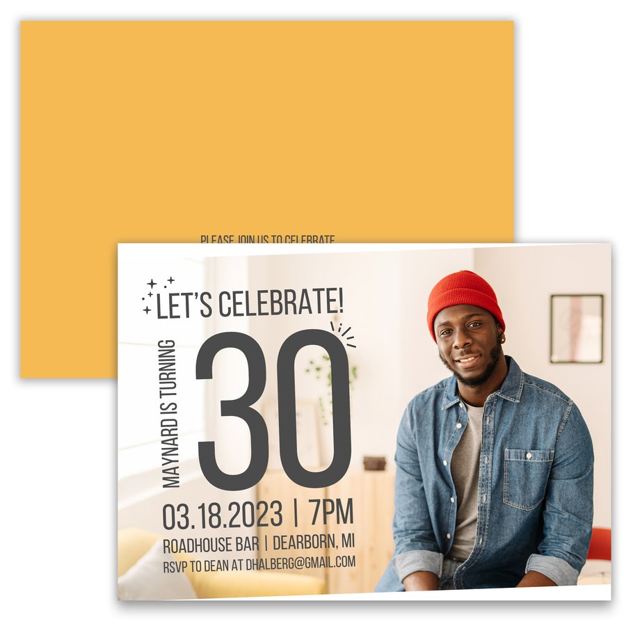 Modern Birthday Card | Product card