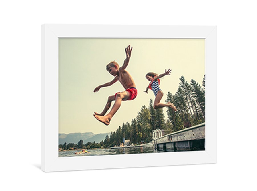 Barnwood Framed Print - Double White Mat