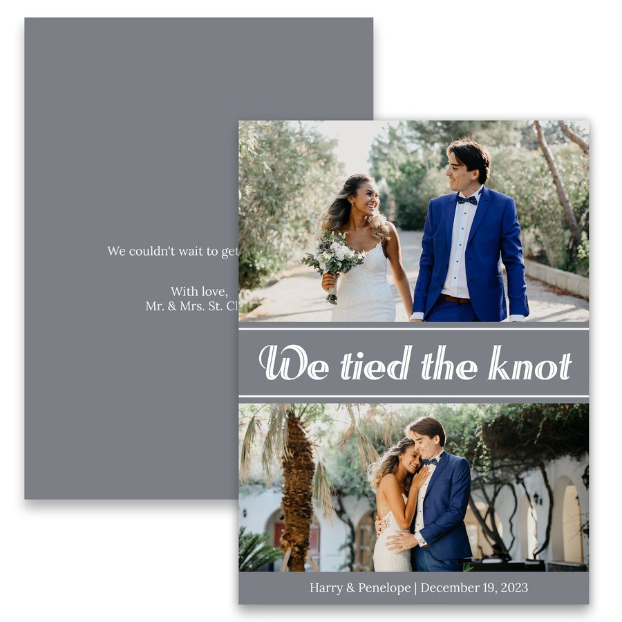 Knot Tied Card Cards & Stationery Sam's Club Photos & Customization Product card