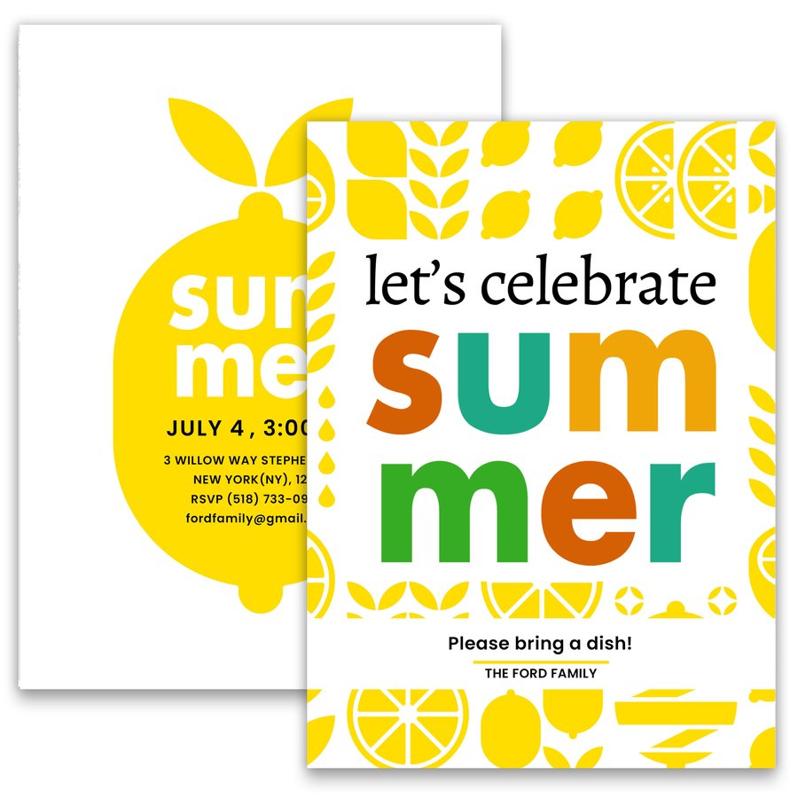 Summer Lemonade Card | Cards & Stationery | Sam's Club Photos ...